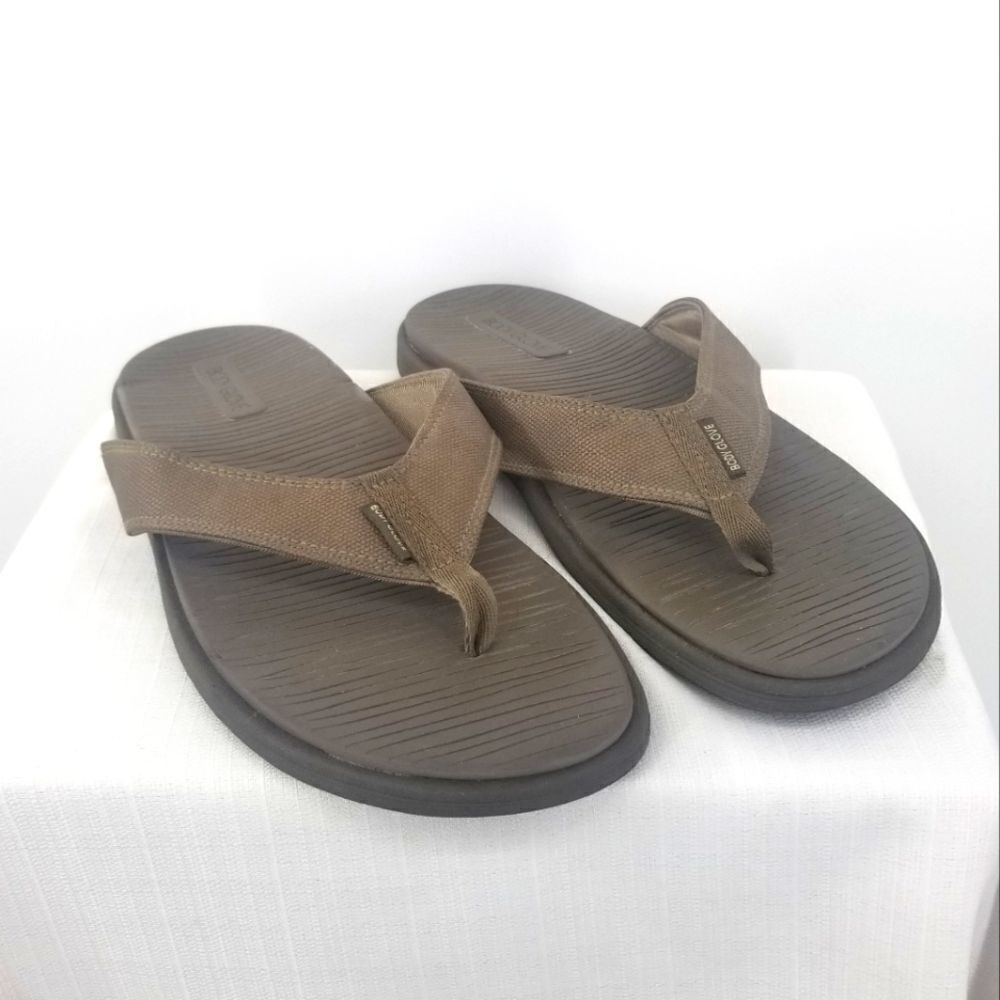 Body Glove Men's Brown Flip-Flop Sandals